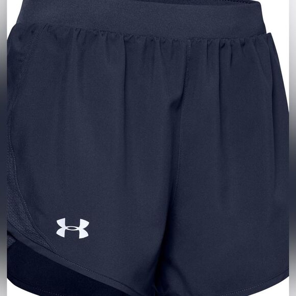 Under Armour Women's Fly by 2.0 Running Shorts NWT size 3xl Midnight - Picture 7 of 9